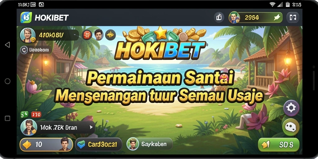 Tampilan gameplay HOKIBET yang seru dan menarik untuk semua pemain.