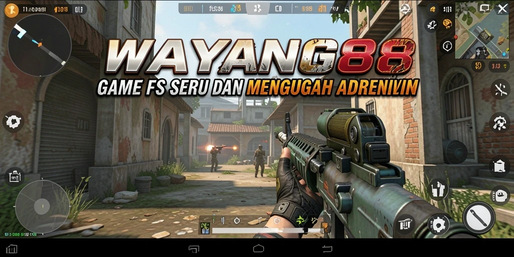 Gameplay intens di <strong>WAYANG88</strong> dengan aksi menembak yang seru.
