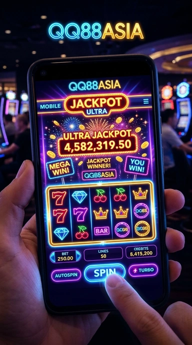 Pengguna sedang mengunduh aplikasi di qq88asia dengan aman.